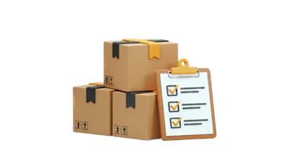 Delivery Boxes and Checklist