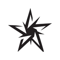 vector illustration of a star