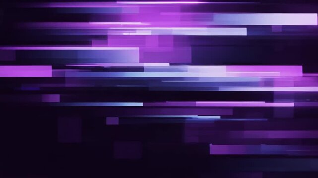 Vibrant purple light streaks illuminating dark background with abstract glow