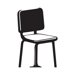 office chair isolated on white background