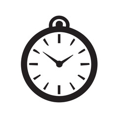 clock isolated on white background