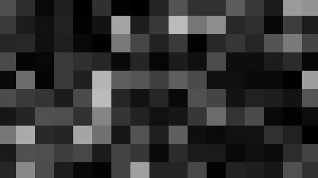 Abstract mosaic blur censored animation 4K