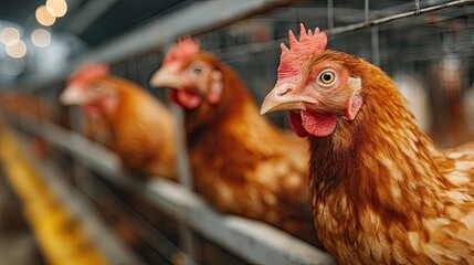 Food Industry Supply Chain: Fresh Eggs Production from Caged Birds
