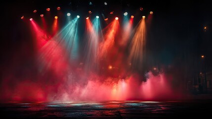 Entertainment Event Concept: Dramatic Illumination for Rock Band Performance