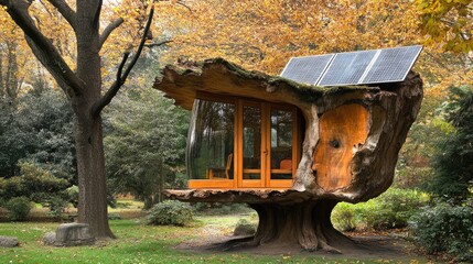 Treetop Studio with Autumn Park.