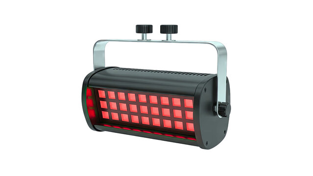 Black Infrared Heat Lamp with Red LEDs
