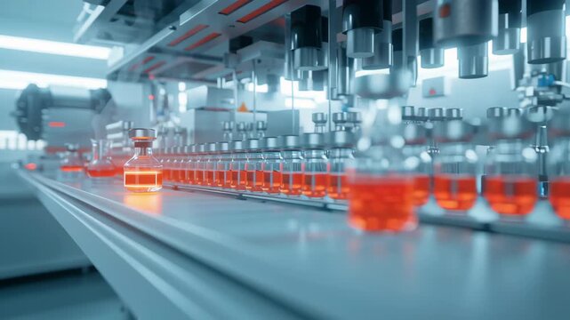 World cancer research advances with medicine vial production in laboratory for wellness progress