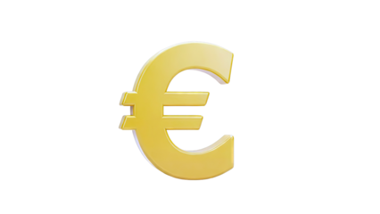 Golden Euro Symbol