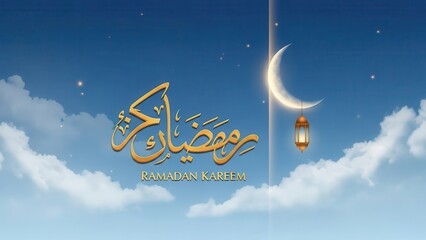 Celebrating ramadan kareem with elegance and grace