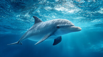 dolphin in the water