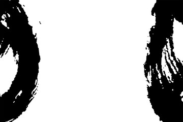 墨筆タッチの背景素材