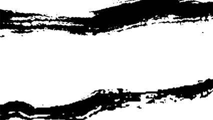 毛筆ブラシの背景素材