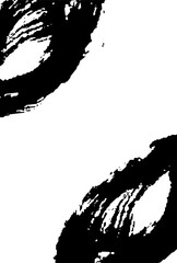 筆書き風の背景イラスト