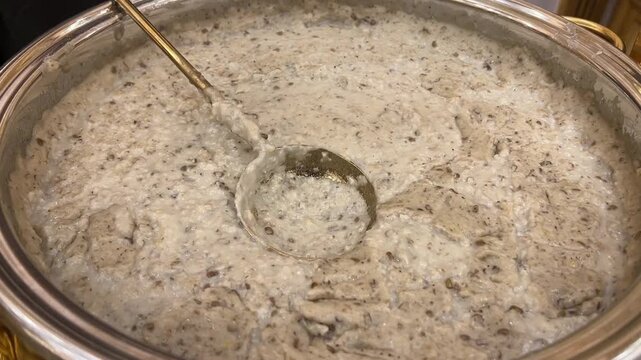 Bajra Khichdi with dheli gud and white butter