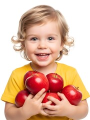 girl with apple 