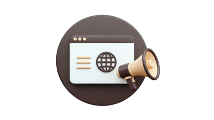 Global Announcement and Web Notification Icon