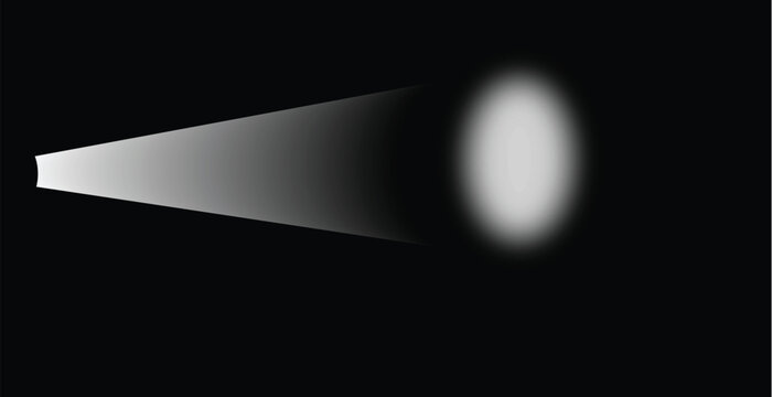 Spotlight Beam with Diffused Glow
