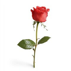 Delicate red rose botanical garden floral photography natural setting close-up beauty of nature