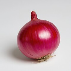 Fresh red onion harvest farm food photography natural lighting close-up culinary ingredient exploration