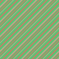 Obraz premium Printable Diagonal Lines in Emerald Reflection and Coral Commander Seamless Pattern Vector