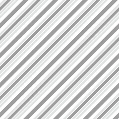 Obraz premium Simple Diagonal Stripes in White Christmas Silver Mortar Grey Repeating Background