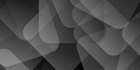 Black and white abstract minimal transparent digital layout triangle web square texture background. vector diamond beautiful gradient square business geometric rectangle banner web template.
