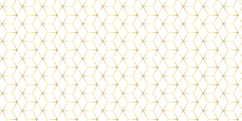 Fototapeta premium Vector abstract square modern tech grid line box. metal cube creative geometric fabric wall tiles gradient web triangle diamond honeycomb hexagon art decorative textile design.