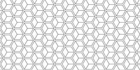 Fototapeta premium abstract square modern tech grid line box. metal cube creative geometric fabric wall tiles gradient web triangle diamond honeycomb hexagon art decorative textile design.