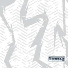 Distressed Abstract Grey and White Textured Background