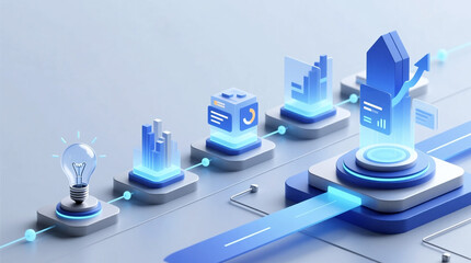 Business Innovation Pipeline of Idea to Launch on Strategic Frameworks for Startup Growth with Prototype Development and Modern Product Strategy Flow