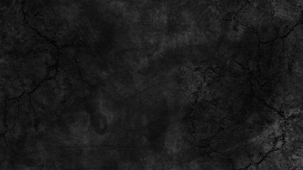 Black charcoal wall Stone concrete texture grungy backdrop background. dark grey black slate texture background. Black texture chalk board and black board. © MdLothfor