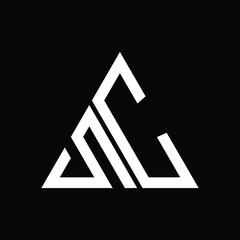 Geometric SC Lettermark Logo