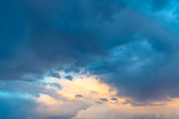 Twilight Meets the Stormy Sky