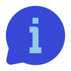 chat bluetone icon set
