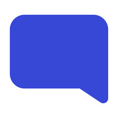 chat bluetone icon set