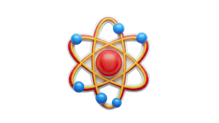 Stylized Atom Model