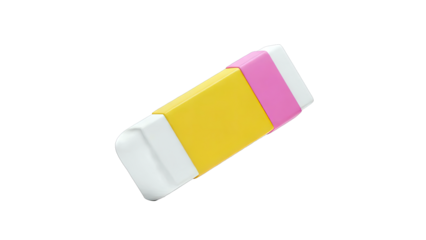Three-Color Rectangular Eraser