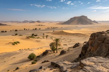 Algeria Sahara desert travel tourism adventure landscape dunes nature Africa journey exploration vacation destination exotic wilderness sand horizon freedom