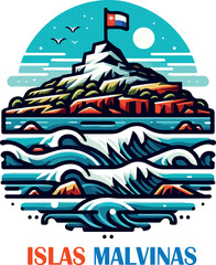 Ship and boat sailing on the sea vector illustration