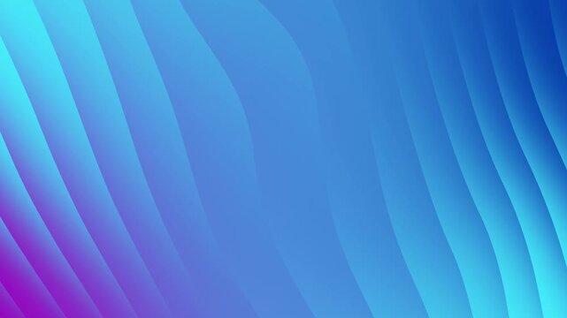 Abstract blue wave corporate 4k animation background seamless looping