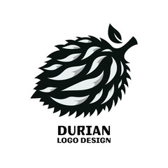 Fototapeta premium Durian Vector Logo Design