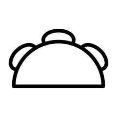 Fototapeta premium Taco line icon
