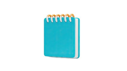 Turquoise Spiral Notebook
