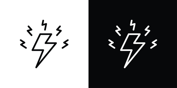 Power Icon Sheet Shopper Icon Set Black And White