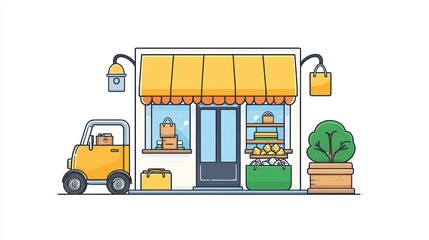 Illustrate a digital marketplace showcasing the rise of mental health funding for businesses in a virtual environment