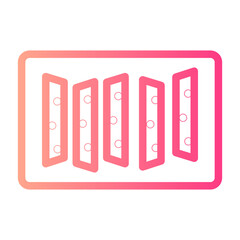 fried nopal gradient icon