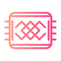 fabrics gradient icon