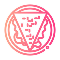 quesadilla gradient icon