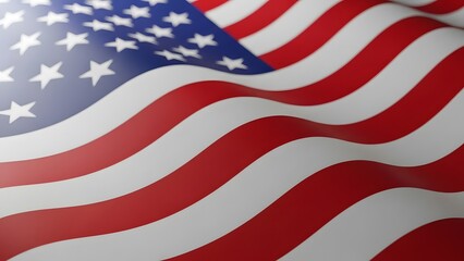 Celebrating national freedom day under the american flag