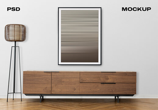 Modern Interior Design Mockup PSD